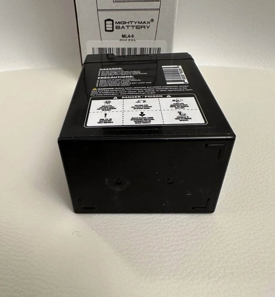 Mighty Max 6V 4.5AH SLA Battery Replacement - photo 4