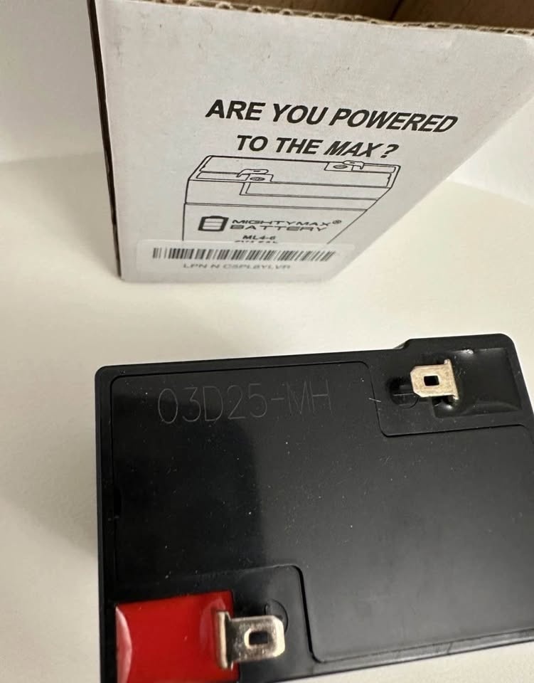 Mighty Max 6V 4.5AH SLA Battery Replacement - photo 5