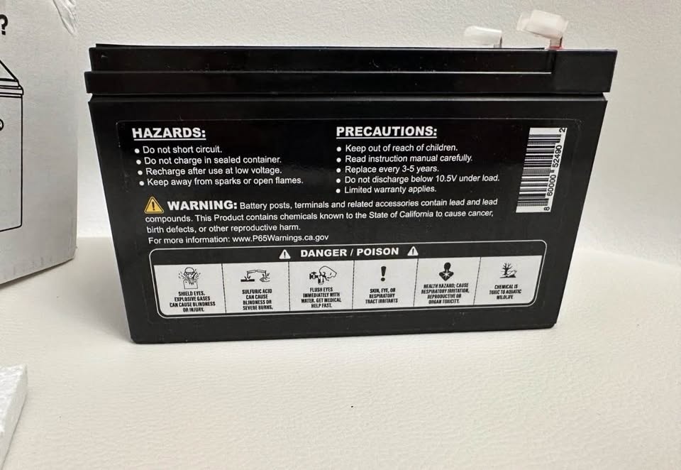 Mighty Max ML7-12 12V 7.2Ah SLA Battery - photo 5