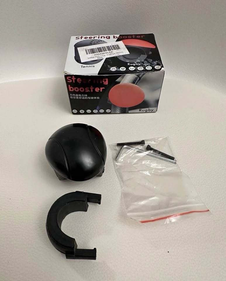 2pcs Steering Wheel Booster Balls – 360° Grip Assist