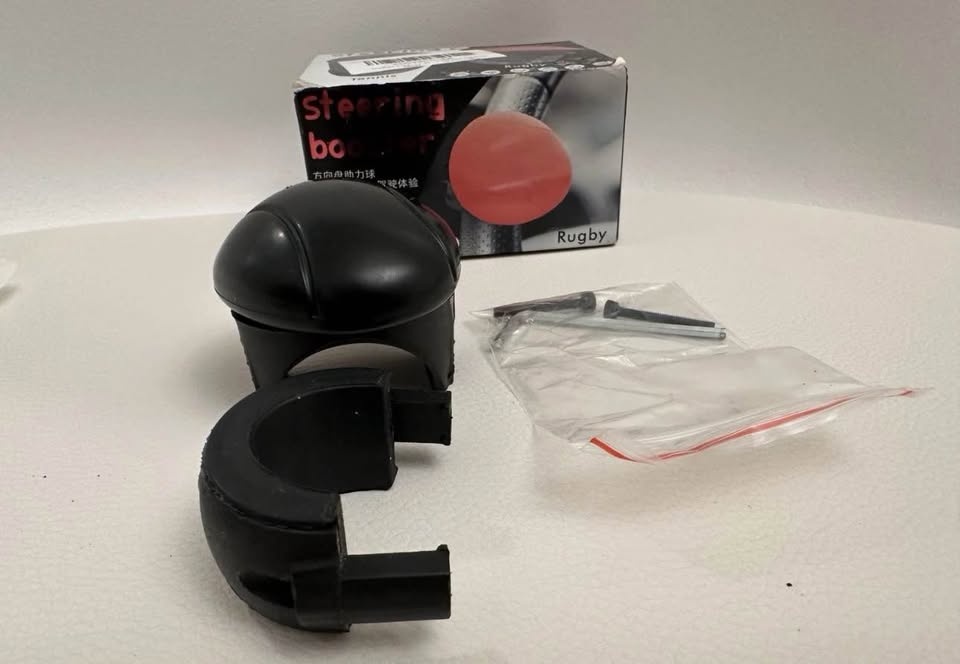 2pcs Steering Wheel Booster Balls – 360° Grip Assist - photo 2