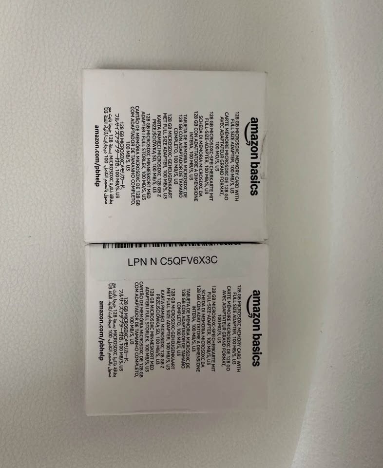 Lot of 2 Amazon Basics 128GB Micro SDXC Memory Card - photo 3
