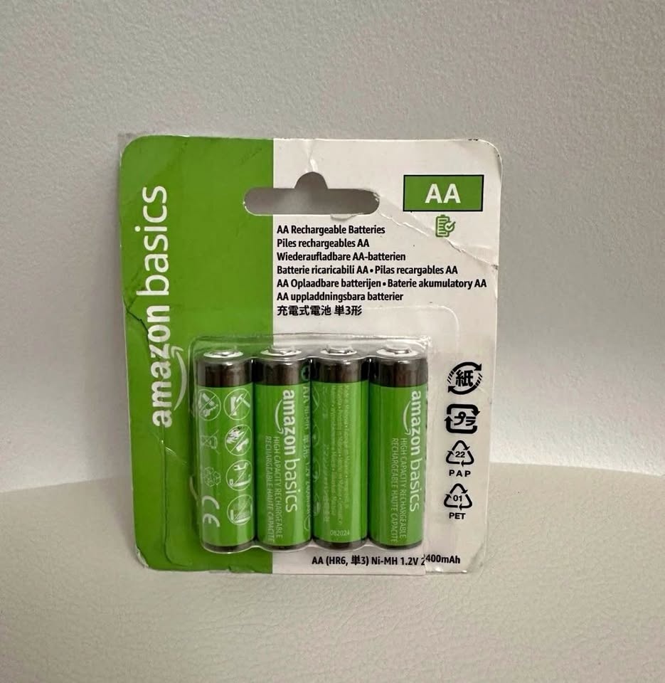 Amazon Basics AA Rechargeable Batteries