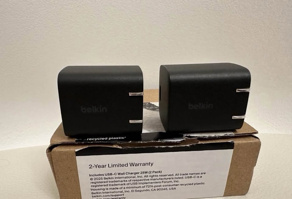 Belkin USB C Charger Block 25W (2 Pack) - photo 3