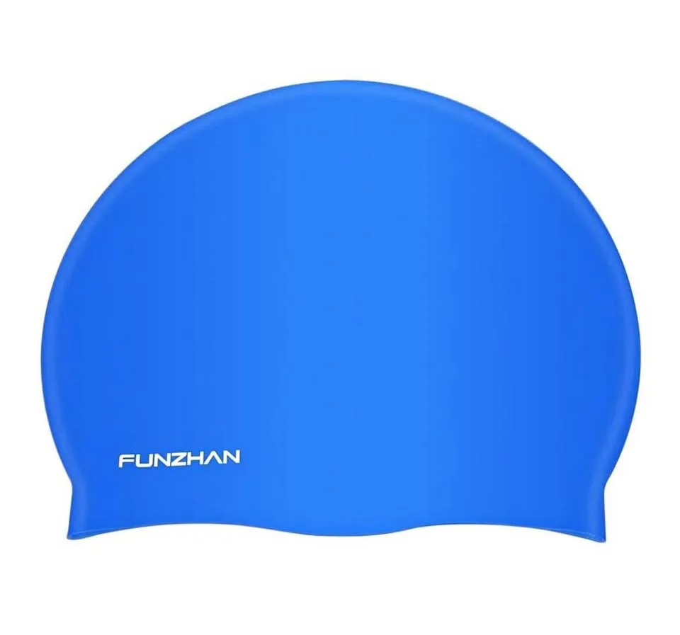 Silicone Swim Cap for Women Men thumbnail
