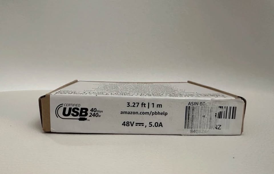 USB-C to USB-C 4 Fast Charging Cable - photo 4