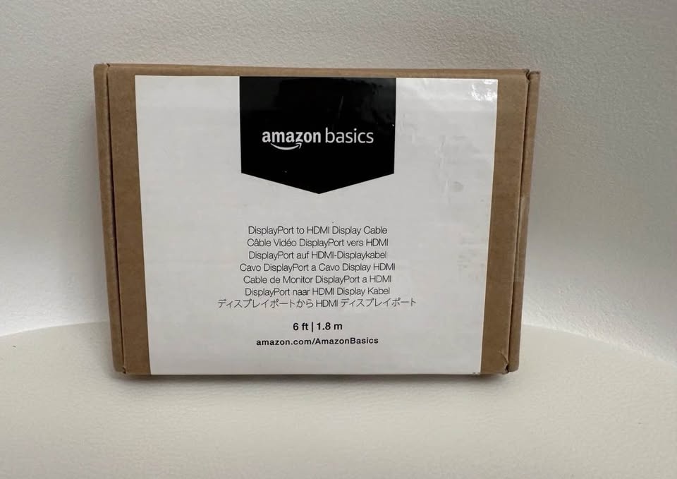 Amazon Basics DisplayPort to HDMI Cable, 1.83 m - photo 5