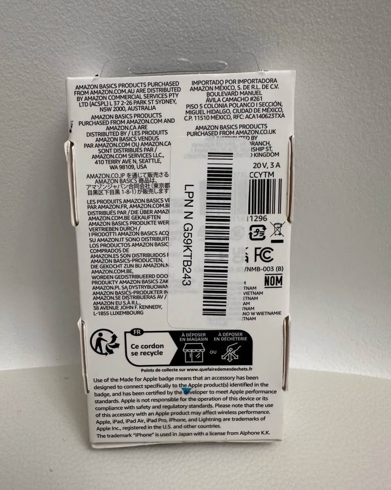 Amazon Basics USB-C Connector 3Ft Black cable charging - photo 2