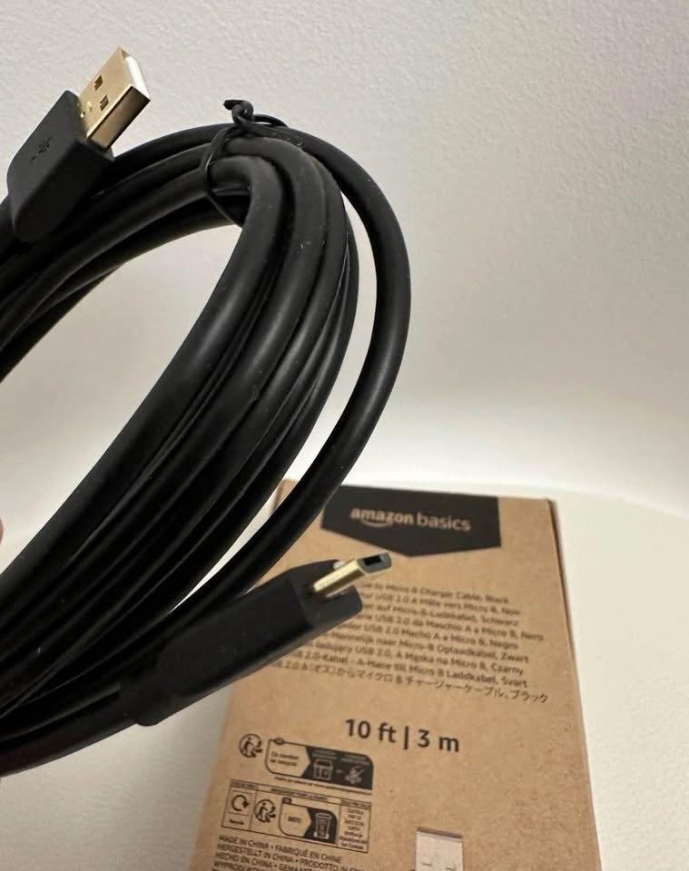 10 FT USB 2.0 A Male to Micro B Data Sync Charger Cable - photo 4
