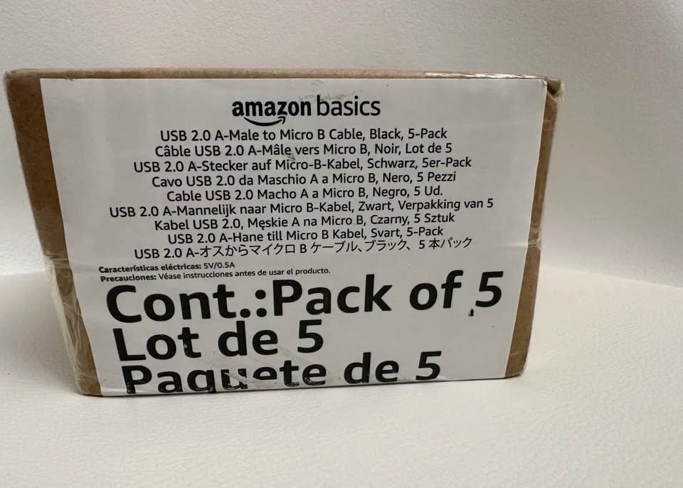 Amazon Basics USB-A to Micro USB Charging Cable - photo 4