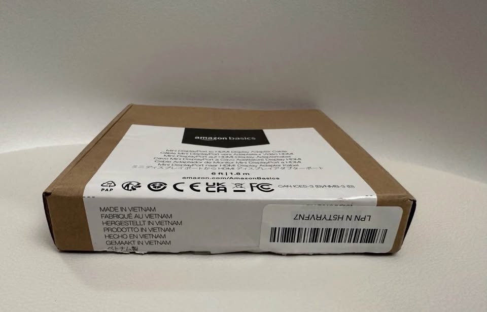 Mini DisplayPort to HDMI Cable 6ft - photo 5