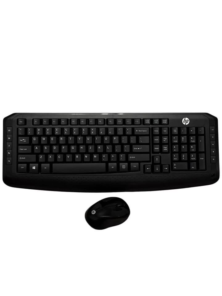 HP Wireless Keyboard and Mouse 300, Black 3ML04AA