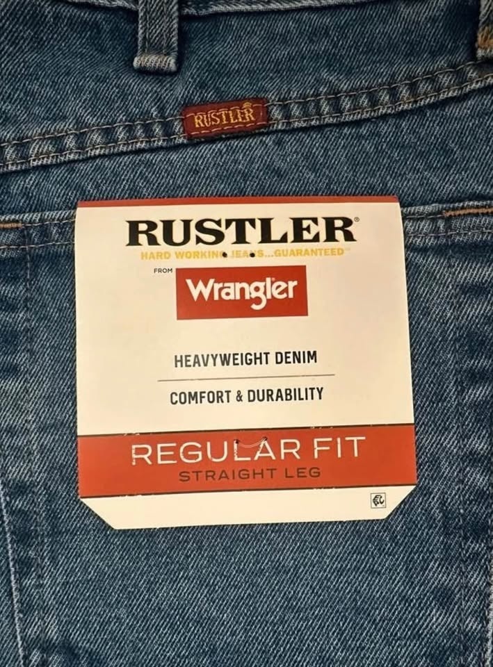 Wrangler Rustler Men's Regular Fit Jeans, 36x29 - photo 4