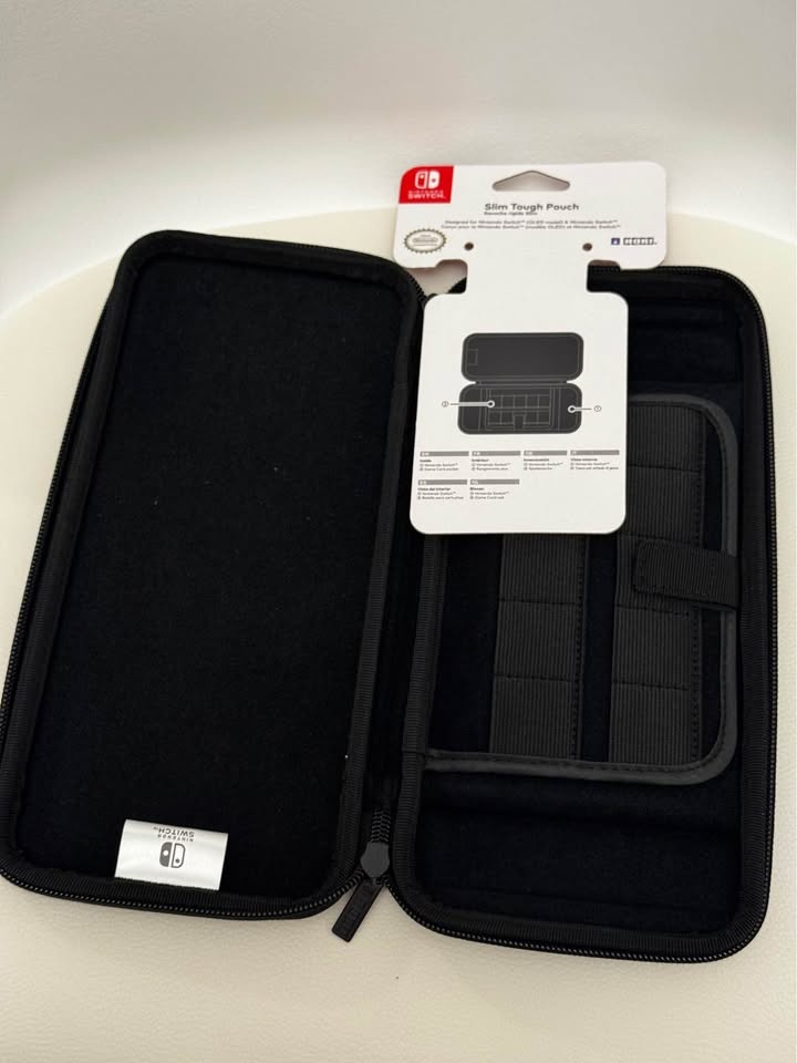 HORI Nintendo Switch Slim Tough Pouch - Black - photo 4