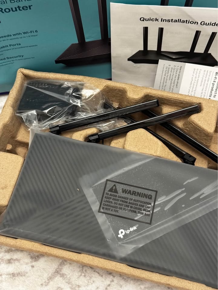 TP-Link AX1800 Archer AX21 Works with Alexa Dual Band Gigabit Ro - photo 3