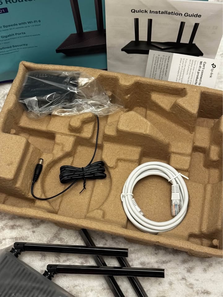 TP-Link AX1800 Archer AX21 Works with Alexa Dual Band Gigabit Ro - photo 4