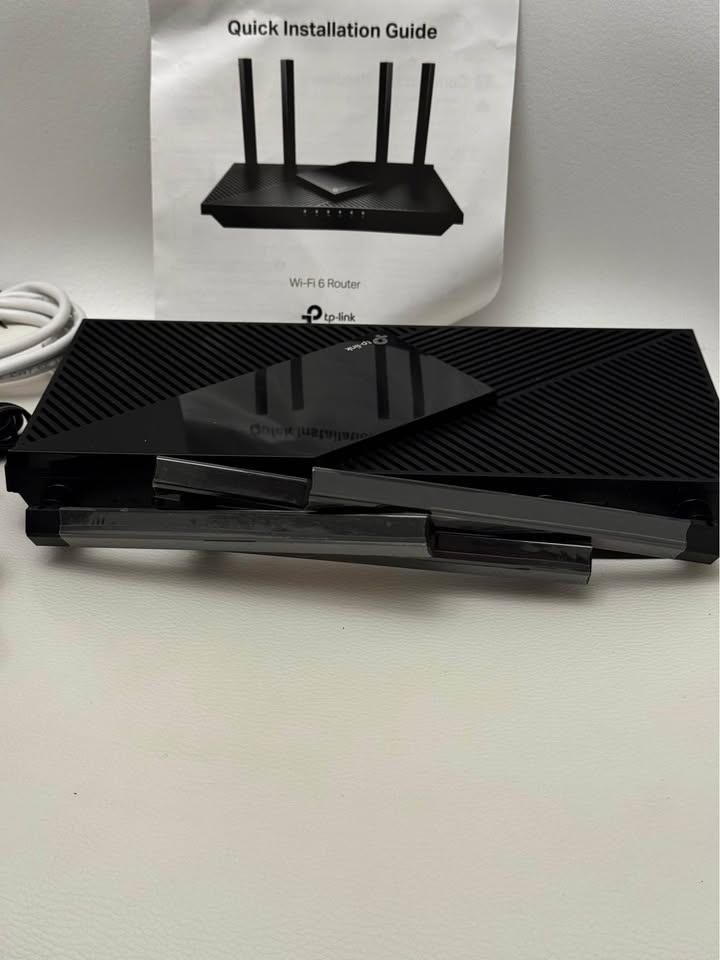 TP-Link Archer AX21 AX1800 Dual-Band Mesh Wi-Fi 6 Router Black U - photo 4