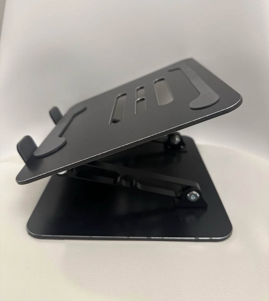 Adjustable Laptop Stand for Desk, Metal Foldable Laptop Riser Ho - photo 2