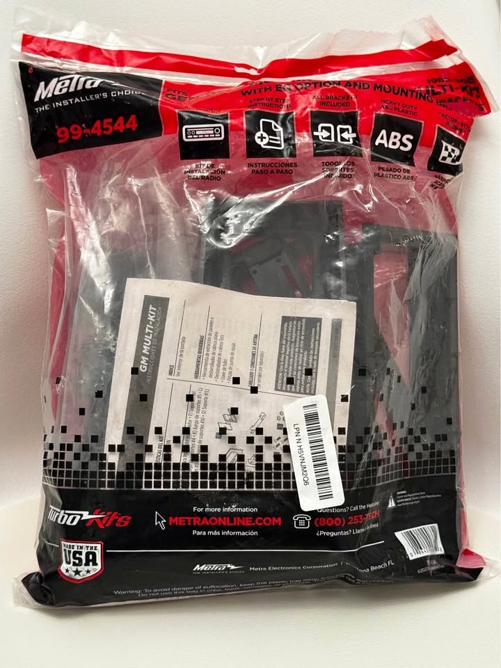 Metra 99-4544 Multi-Kit Dash Installation Kit