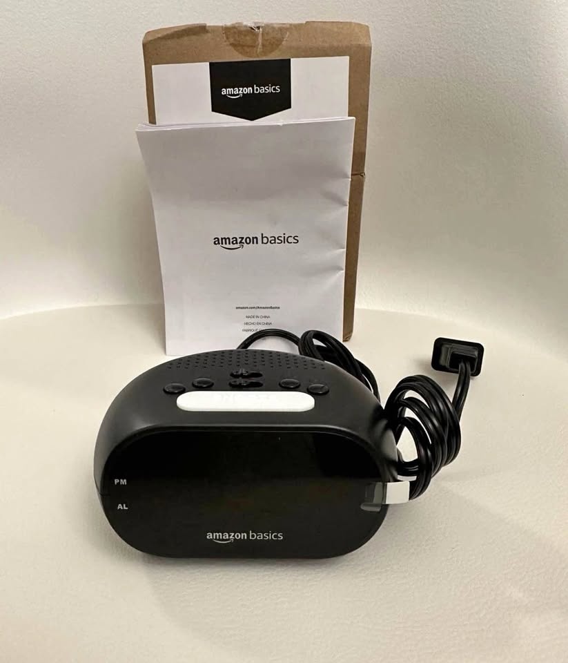 Amazon Basics Small Digital Alarm Clock