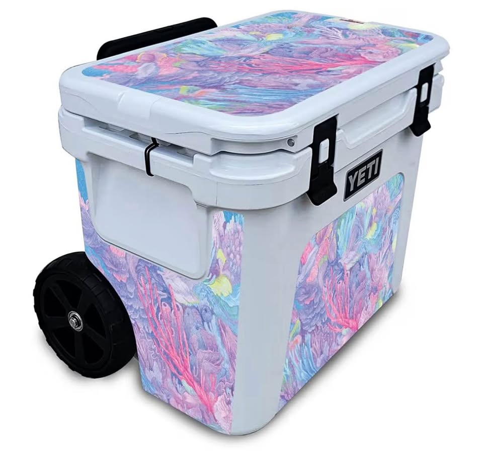 Skin Compatible with Yeti Roadie 32 Wheeled Cooler