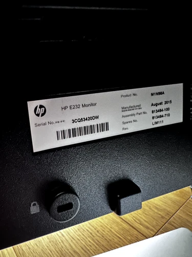 HP EliteDisplay E232 23-inch Monitor - photo 3