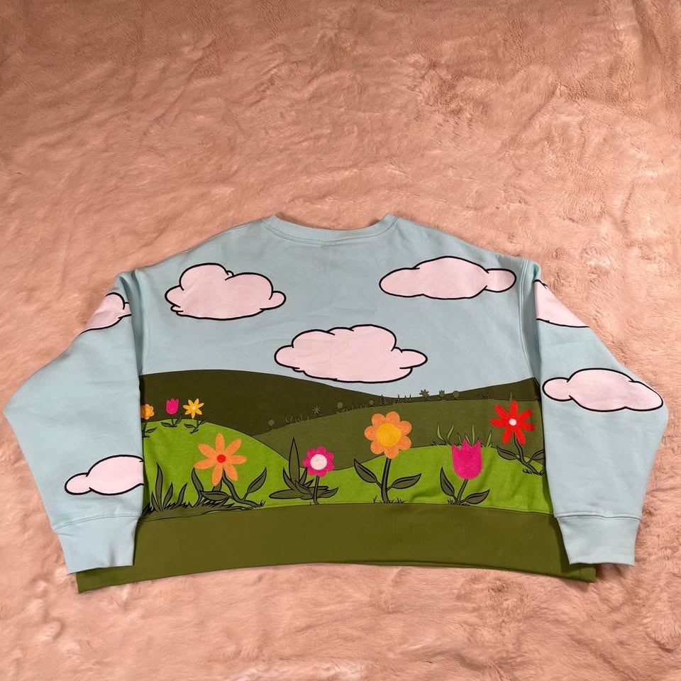 Disney Parks Mickey's Garden Sweatshirt Women's 1X - photo 2