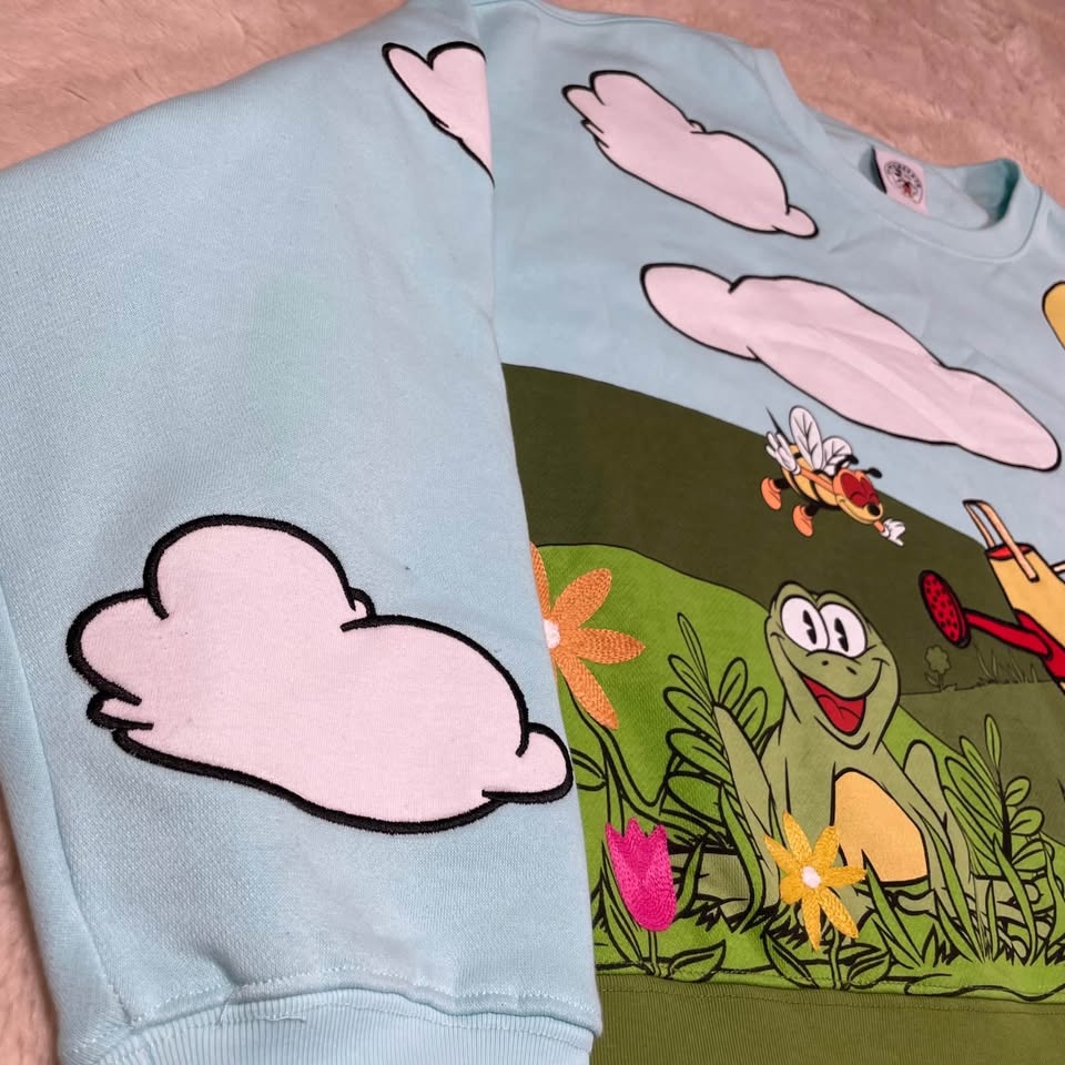 Disney Parks Mickey's Garden Sweatshirt Women's 1X - photo 4