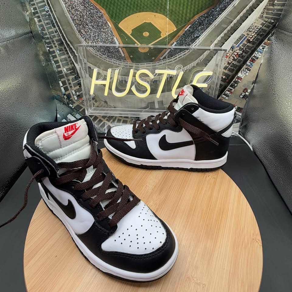 Nike Dunk High (GS) White Black University Red (DB2179-103) Yout - photo 3