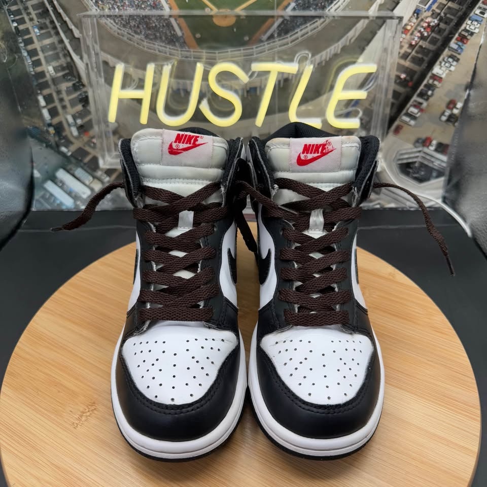 Nike Dunk High (GS) White Black University Red (DB2179-103) Yout - photo 4