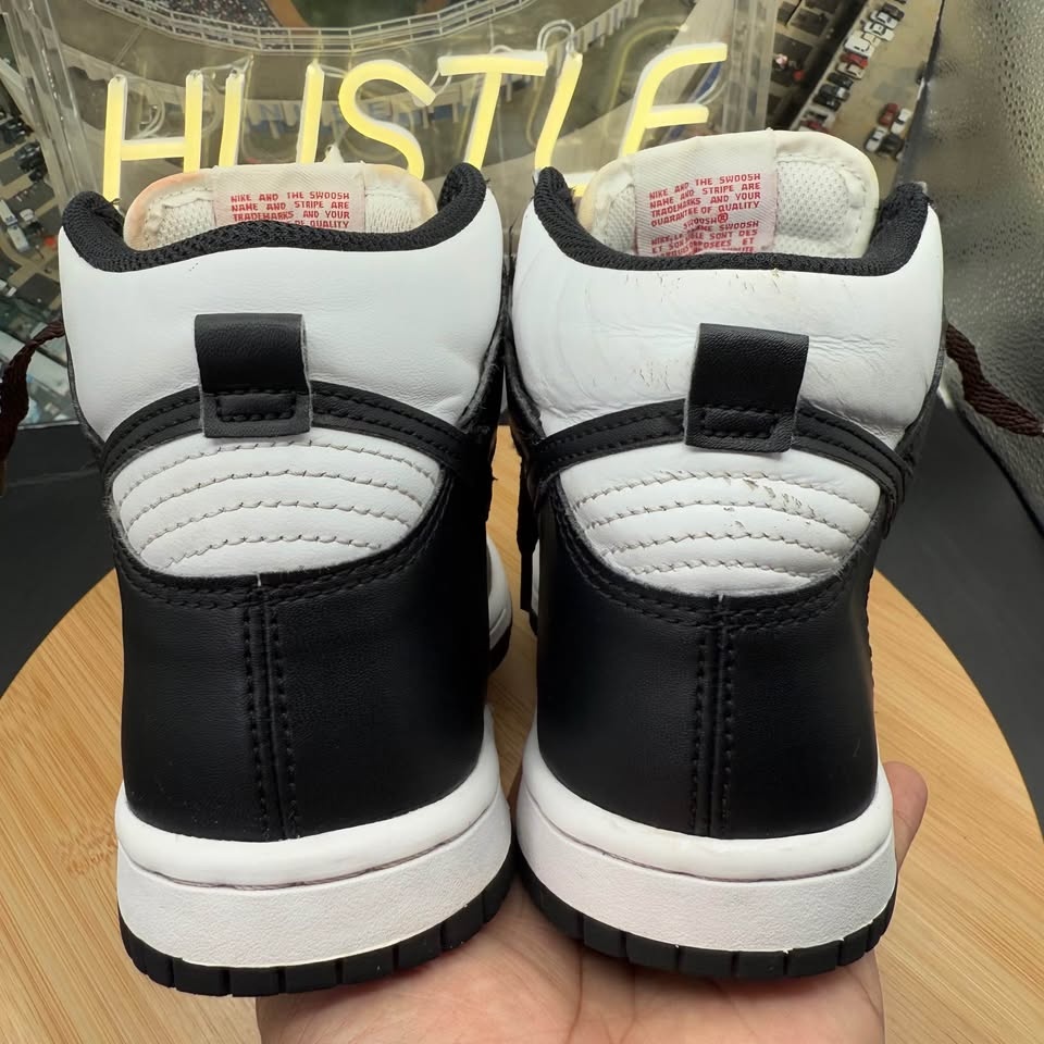 Nike Dunk High (GS) White Black University Red (DB2179-103) Yout - photo 5