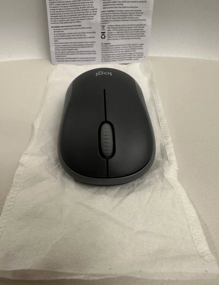Logitech M185 Wireless Mouse Black M/N: MR0085 USA #3 - photo 2