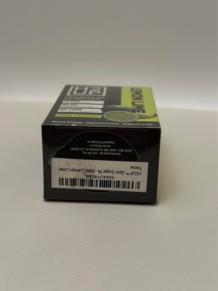 H2UP Lemon Lime Sugar-Free Molecular Hydrogen Water Tablets - photo 4