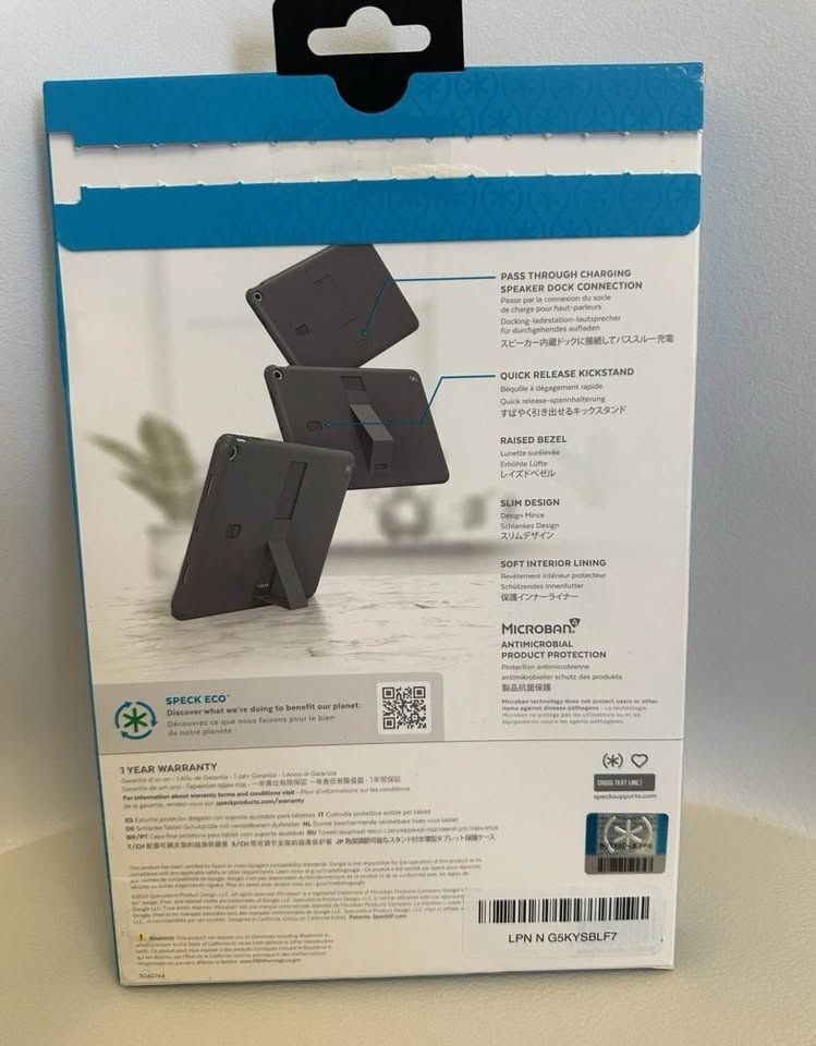 Speck StandyShell Case for Google Pixel Tablet - Black - photo 2