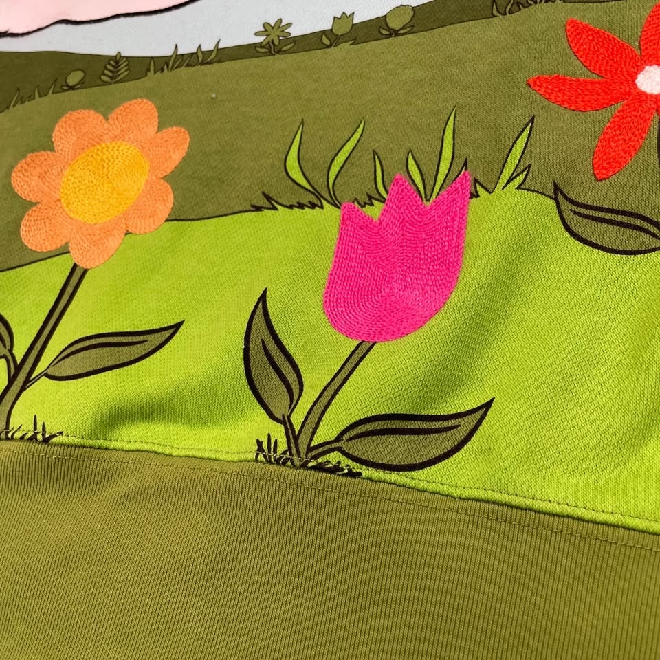 Disney Parks Mickey's Garden Sweatshirt Pullover Women's Size 1X - photo 5