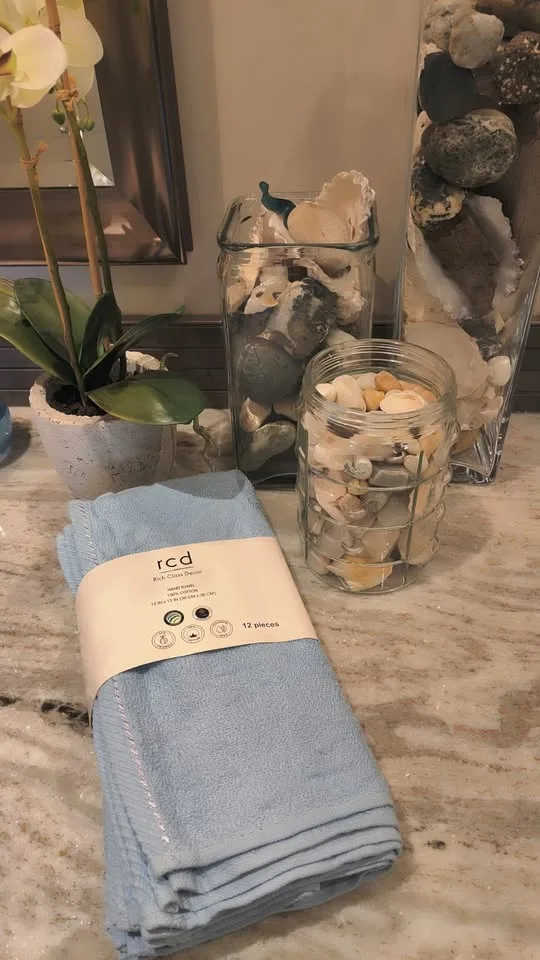 Wash🥕 Cloth, Dish Cloth, Face Towel Set of 12 image indicator(3)