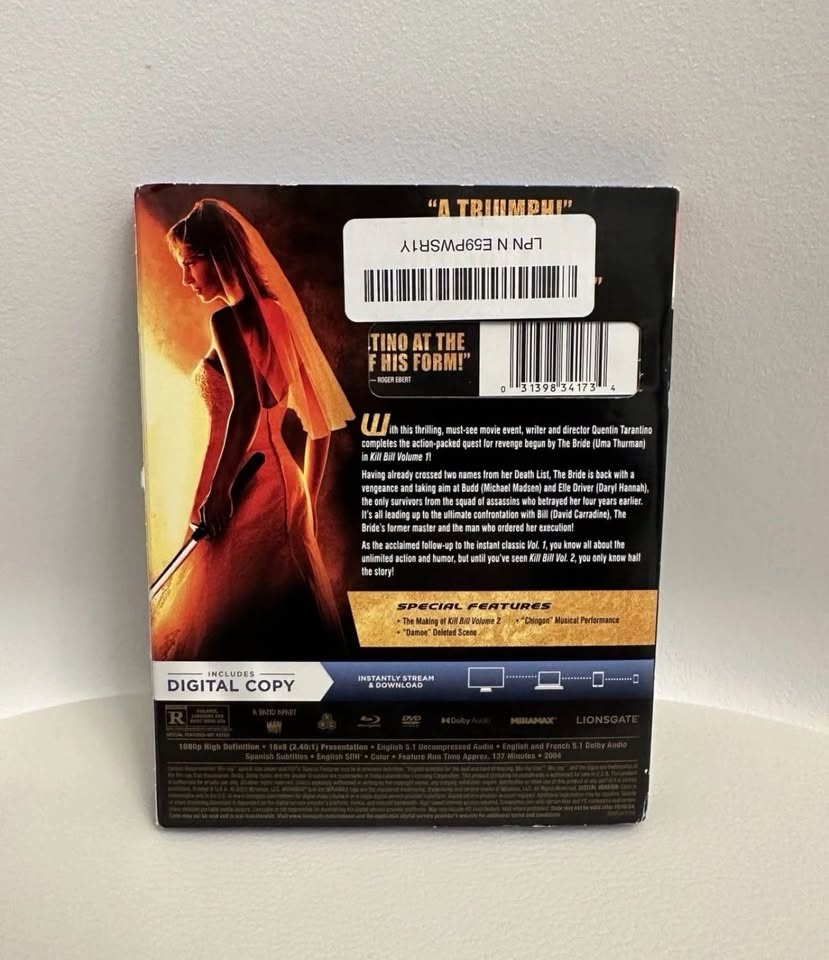 Kill Bill, Vol. 2 [New Blu-ray] With DVD, Digital Copy - photo 2