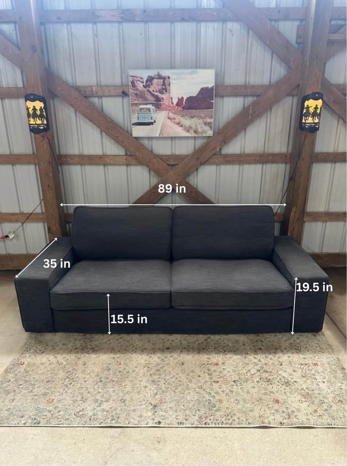 IKEA Kivik Sofa in Grey 🛋️ - photo 2