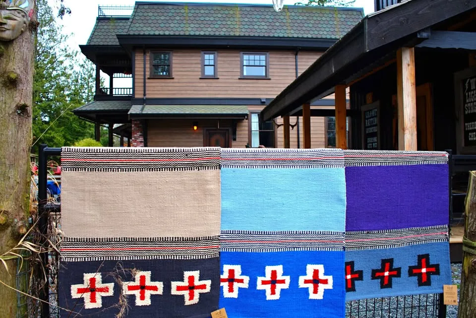 Navajo 🥕"Horse / Saddle Blanket", Rug