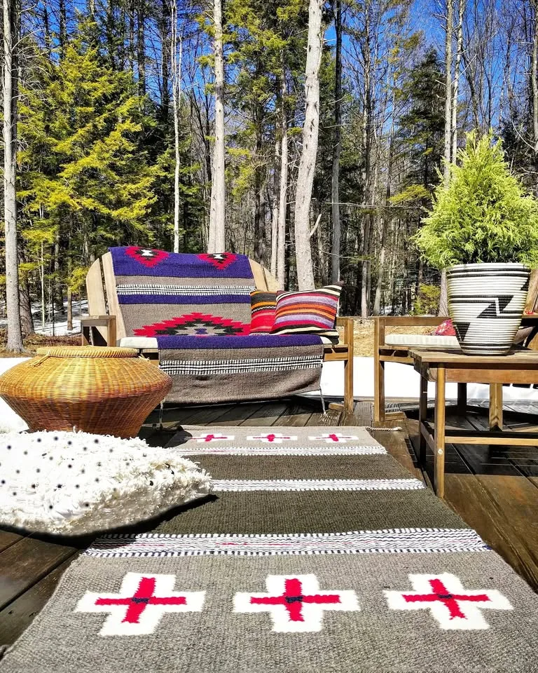 Navajo Horse Saddle 🥕Blanket Rug