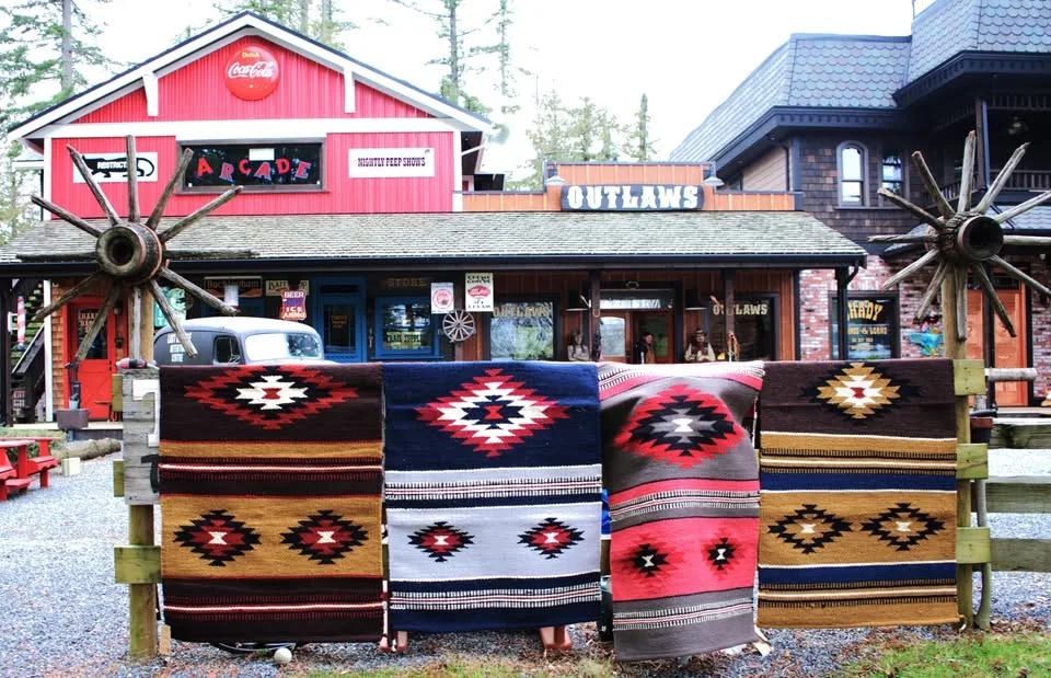 🥕Navajo Horse saddle blanket Rug image indicator(2)