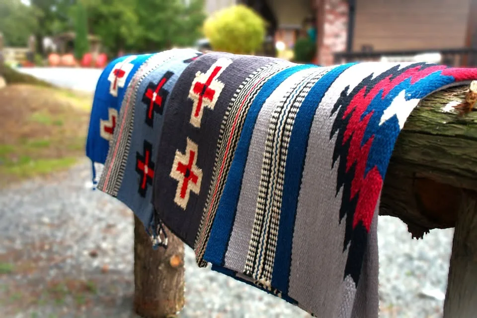 🥕Navajo Horse saddle blanket Rug image indicator(5)