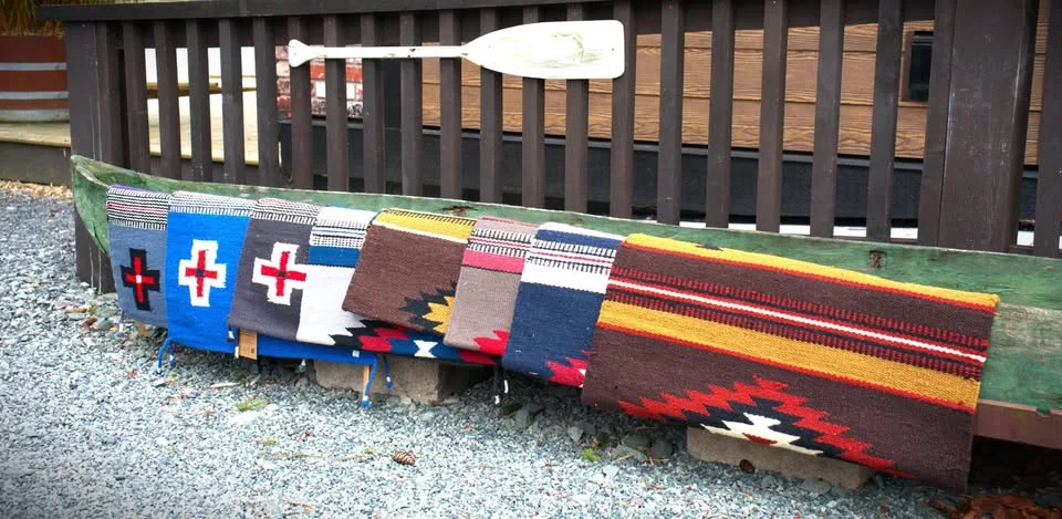 🥕Navajo Horse saddle blanket Rug image indicator(8)