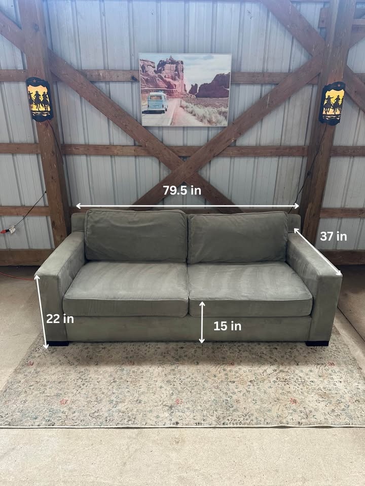Colexion Perez Sofa in Sage Green 🛋️ - photo 2