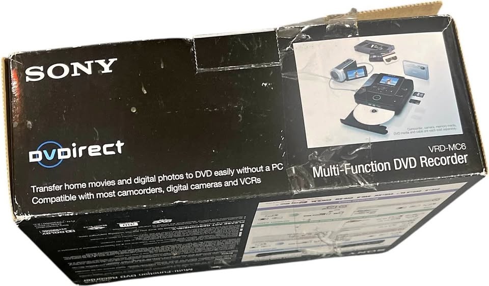 Sony DvDirect Recorder VRD-MC6