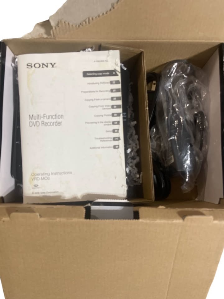 Sony DvDirect Recorder VRD-MC6 - photo 3