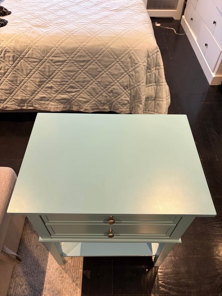 Teal Wayfair Nighstand - photo 3