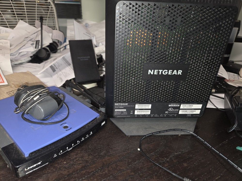 Internet Routers Netgear & Linksys