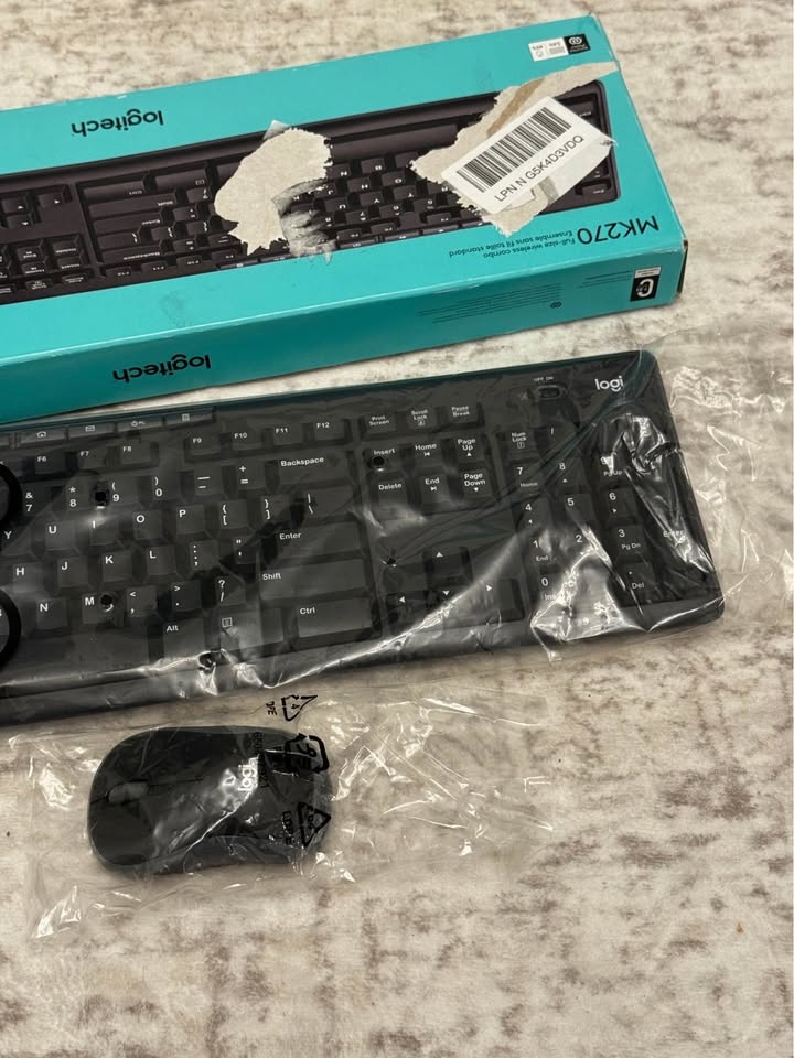 Logitech MK270 Wireless Keyboard and Mouse Combo - NEW - photo 3