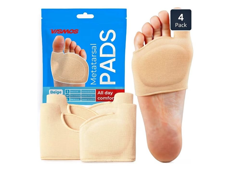 4 Original Metatarsal Pads for Women & Men